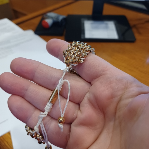 Adjustable chain link bracelet - Picture 2 of 2